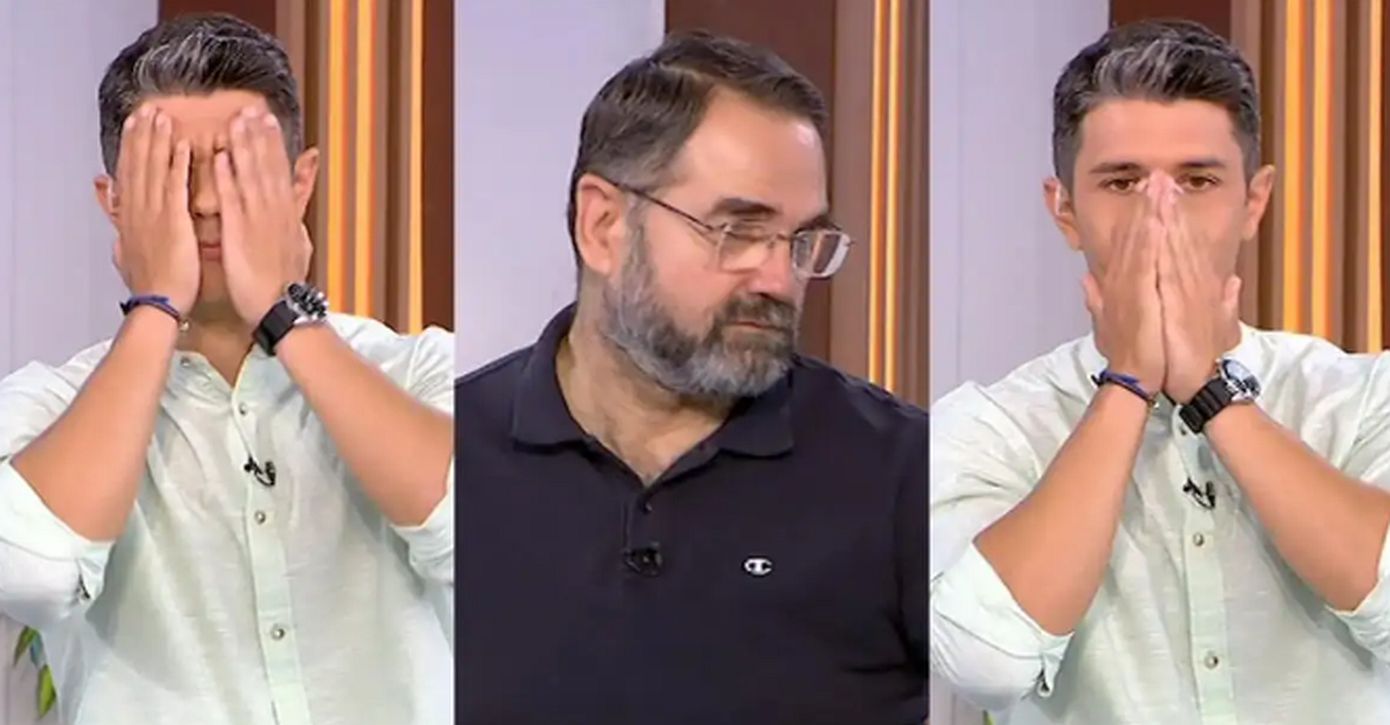 O Δημήτρης Πανόπουλος δεν πίστευε στα αυτιά του με τα «γαλλικά» του Σταύρου Μπαλάσκα που ακούστηκαν στον αέρα