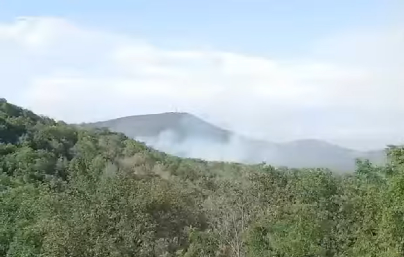 Συνεχίζει να καίει δάσος η φωτιά στο Κεφαλοχώρι Σερρών