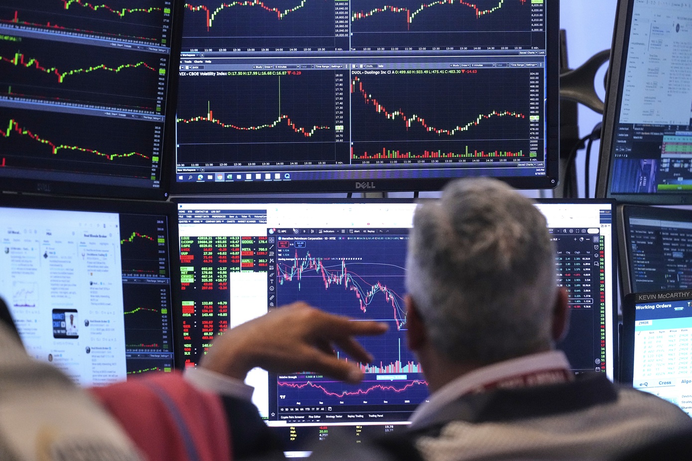 Πιέσεις στη Wall Street εν μέσω γεωπολιτικής έντασης και εμπορικής αβεβαιότητας