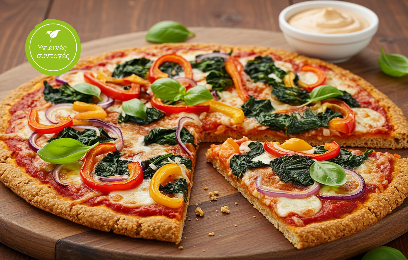 High protein pizza