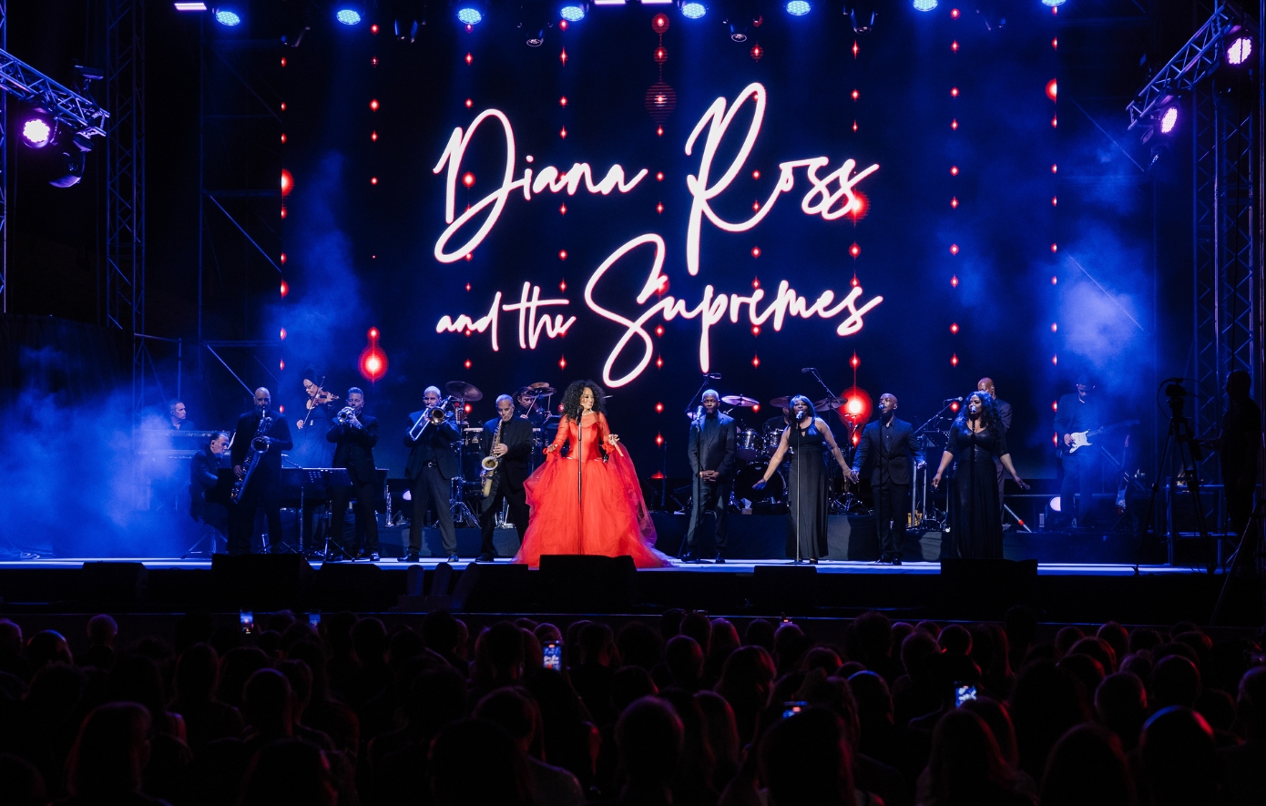 Μάγεψε στα 81 της η Diana Ross στο Καλλιμάρμαρο &#8211; «Love is always the answer»