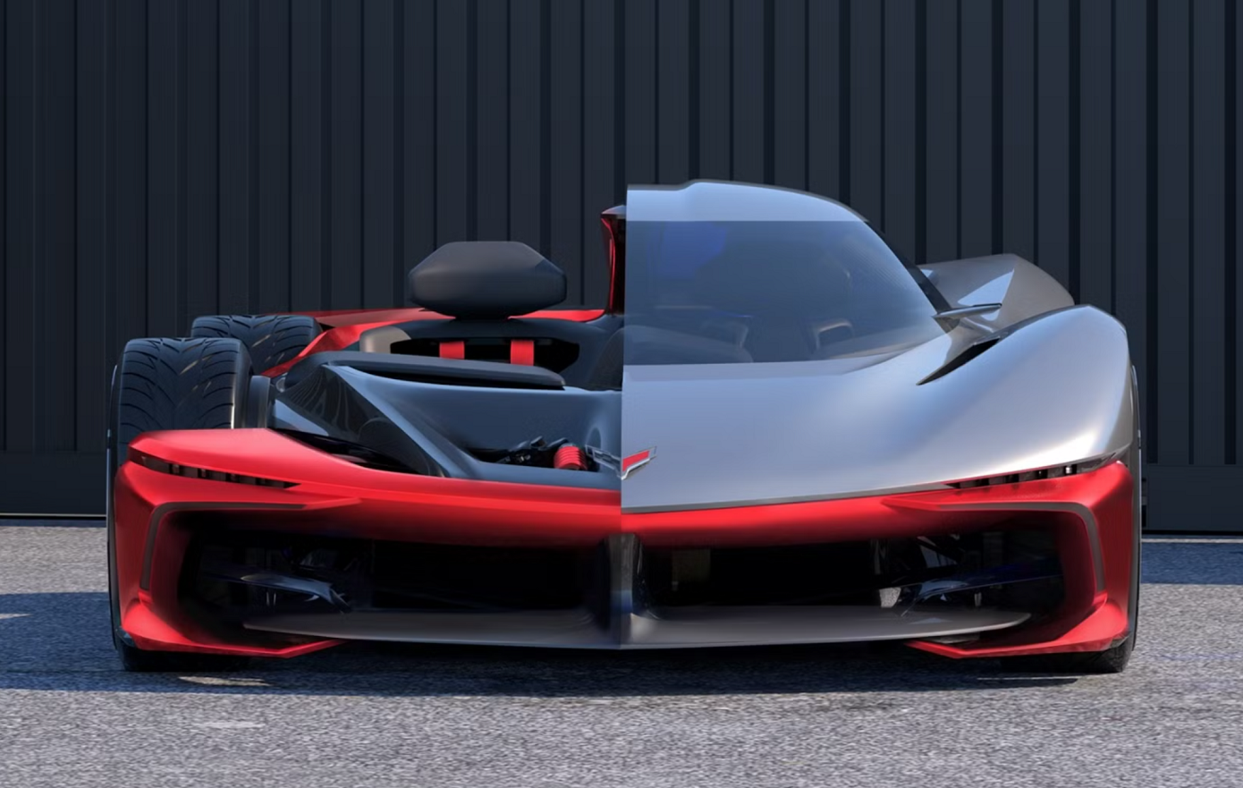 Η νέα φουτουριστική Corvette της General Motors είναι δύο αμάξια σε ένα