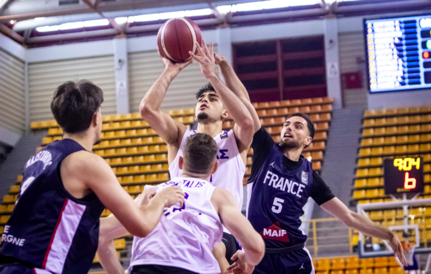 Ελλάδα &#8211; Γαλλία 70-72: Ήττα από τις βολές και αποκλεισμός στους «8» του Eurobasket U20
