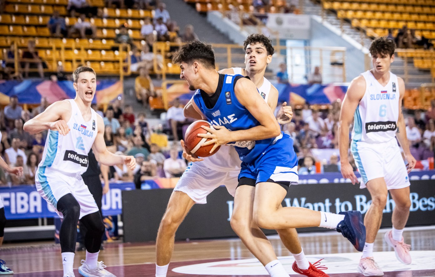 Ελλάδα &#8211; Σλοβενία 82-60: Ξέσπασε και παίζει με το Ισραήλ για την 5η θέση στο EuroBasket U20