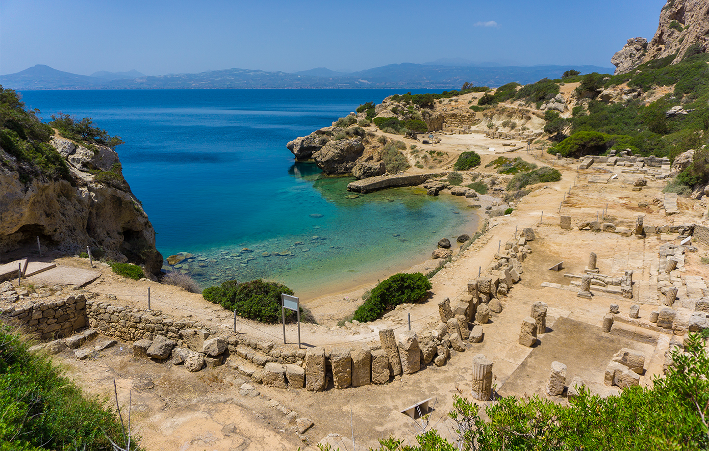 Στο Ηραίον, την παραλία μέσα σε αρχαιολογικό χώρο, θα ζήσετε μια πρωτόγνωρη εμπειρία