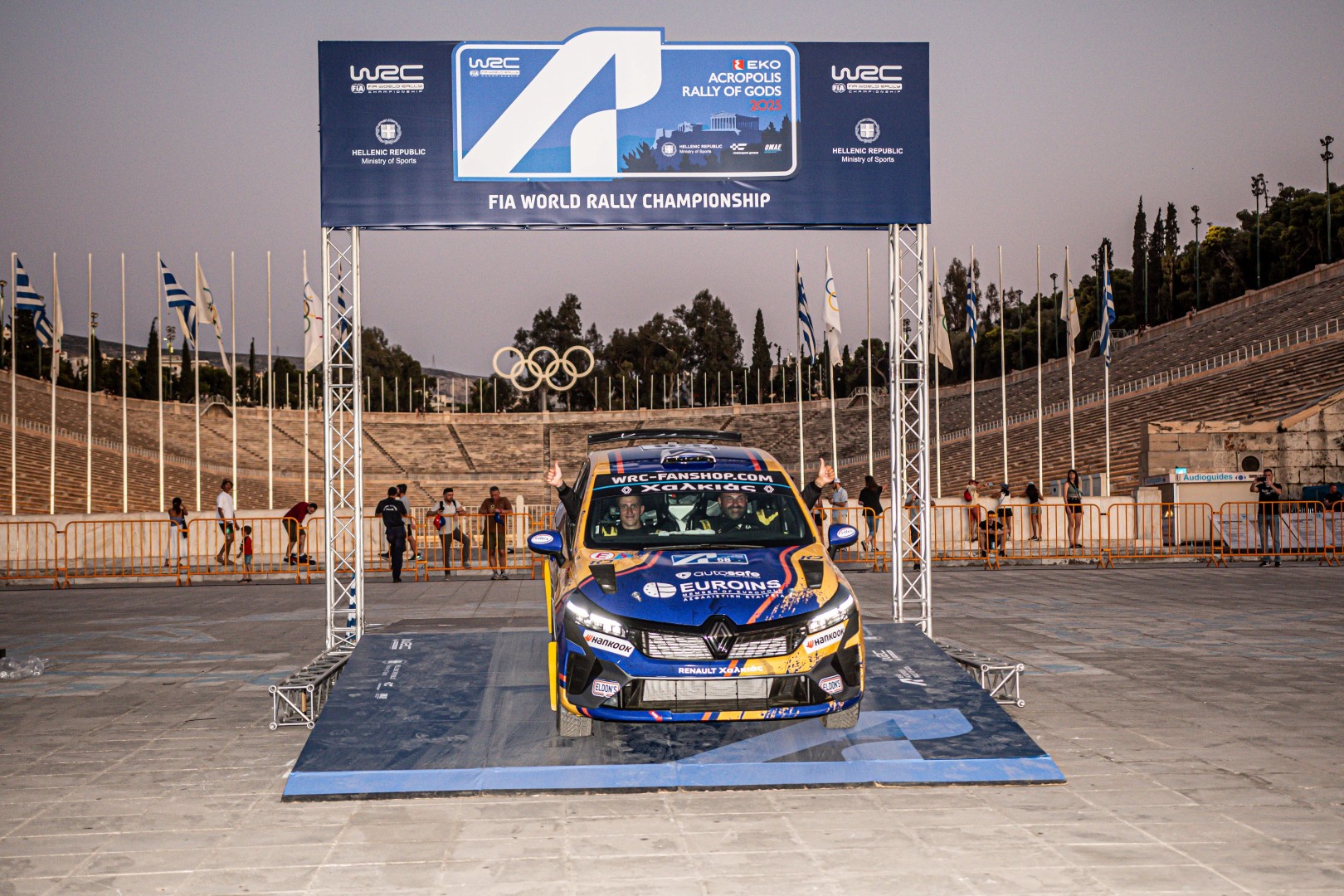 Η Renault Χαλκιάς Racing Team στο EKO Ράλλυ Ακρόπολις 2025