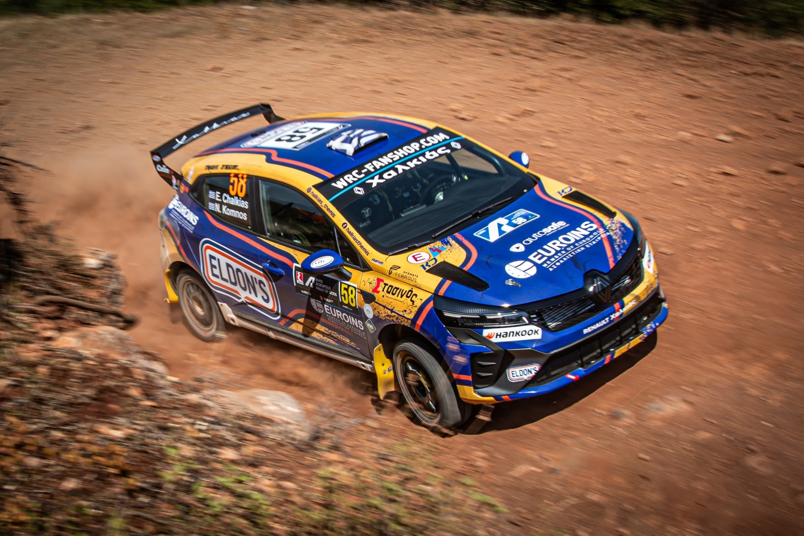 Η Renault Χαλκιάς Racing Team στο EKO Ράλλυ Ακρόπολις 2025