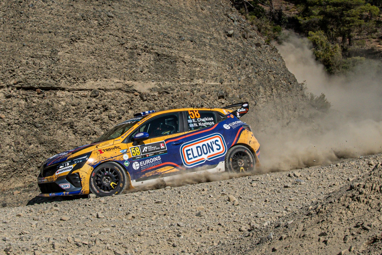 Η Renault Χαλκιάς Racing Team στο EKO Ράλλυ Ακρόπολις 2025