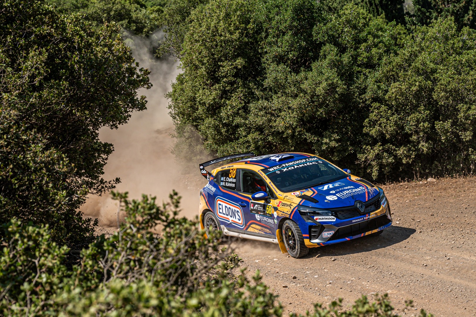 Η Renault Χαλκιάς Racing Team στο EKO Ράλλυ Ακρόπολις 2025