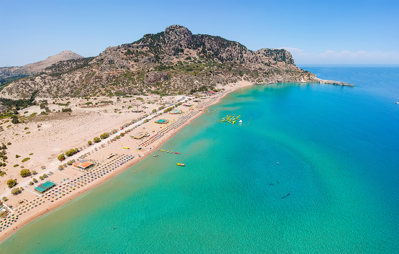 Παραλία Τσαμπίκα Ρόδος