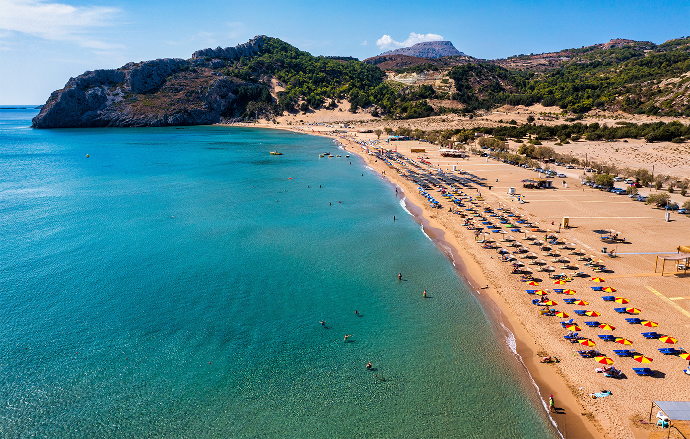 Παραλία Τσαμπίκα Ρόδος