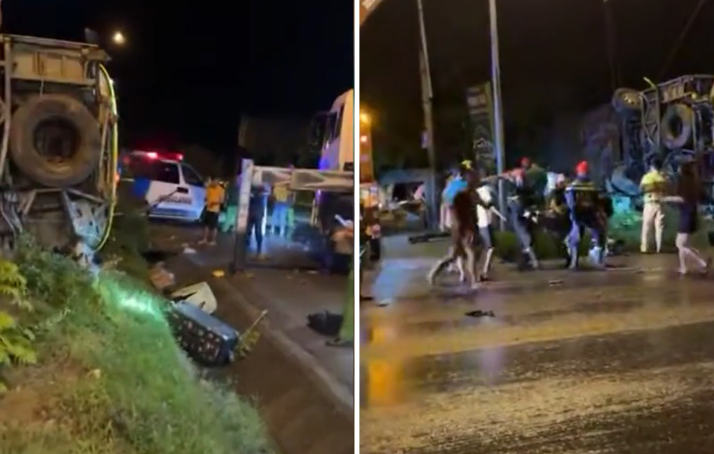 Τραγωδία στο Βιετνάμ: Δέκα νεκροί, ανάμεσά τους δύο παιδιά, από ανατροπή λεωφορείου
