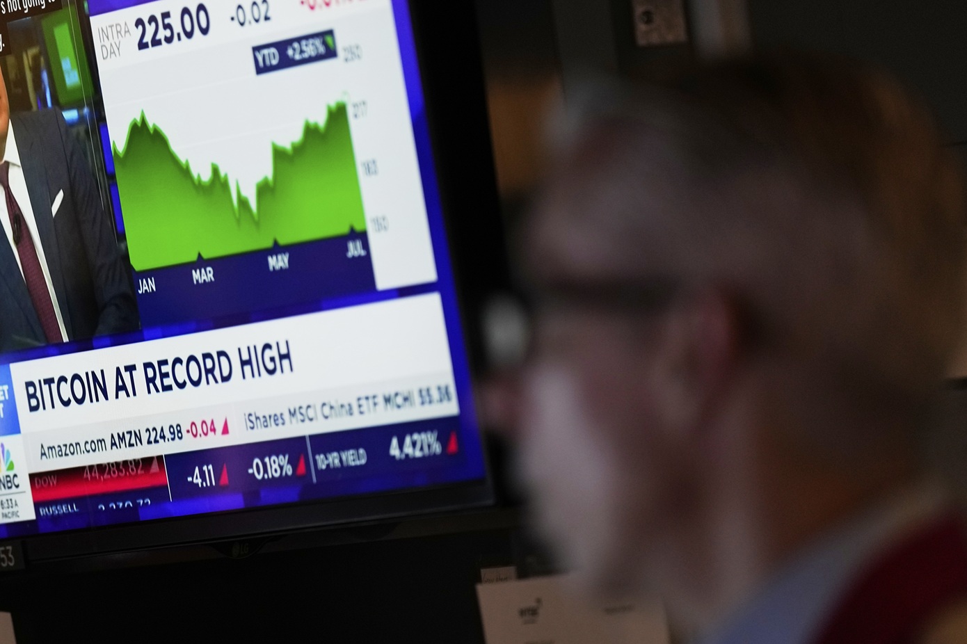 Ανοδική πορεία στη Wall Street παρά τις απειλές Τραμπ για την επιβολή δασμών