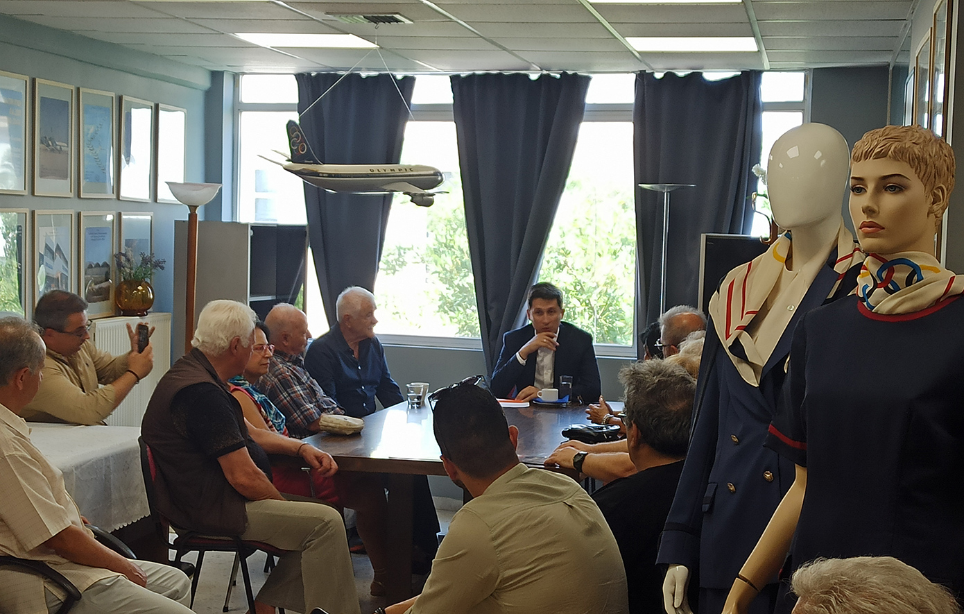 Επίσκεψη του Βουλευτή, κ. Παύλου Χρηστίδη, στα γραφεία – εκθετήριο του ΠΟΛΚΕΟΑ