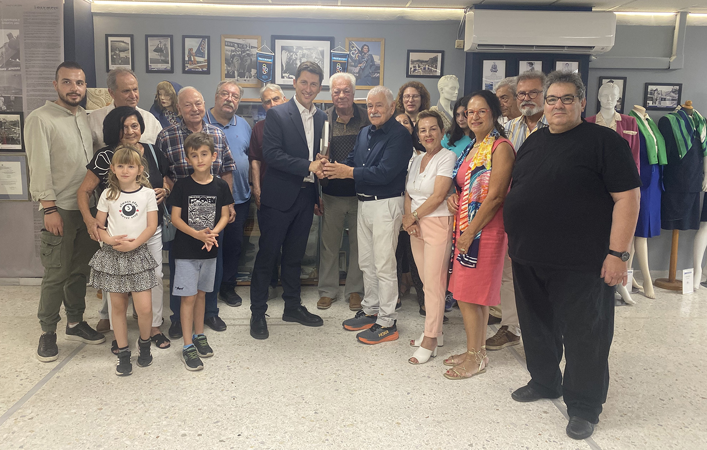 Επίσκεψη του Βουλευτή, κ. Παύλου Χρηστίδη, στα γραφεία – εκθετήριο του ΠΟΛΚΕΟΑ