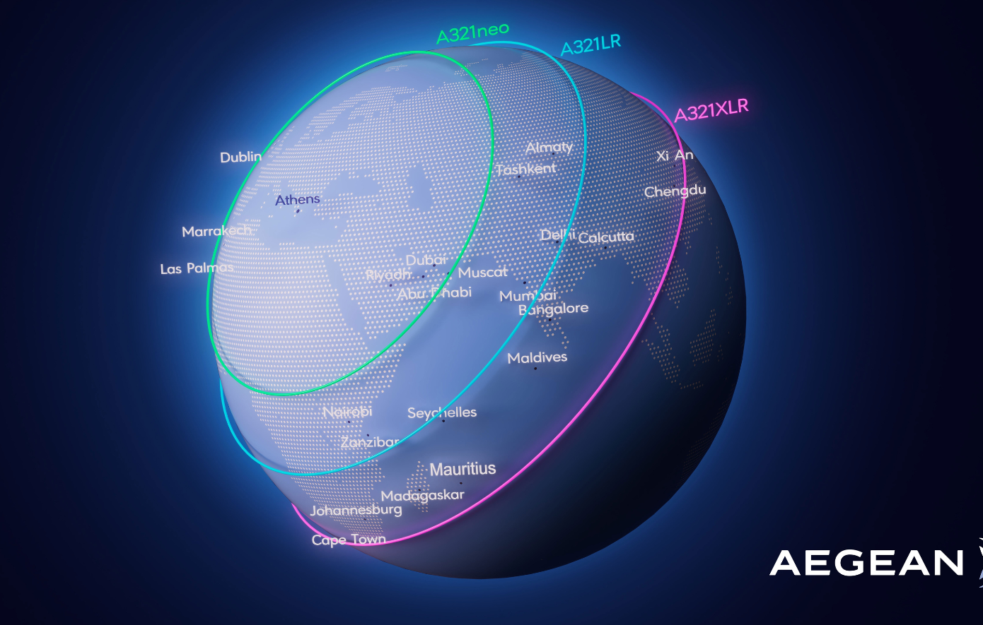 Η AEGEAN επενδύει σε δύο αεροσκάφη Airbus Α321neo XLR με ακόμη μεγαλύτερη εμβέλεια και επίπεδο άνεσης