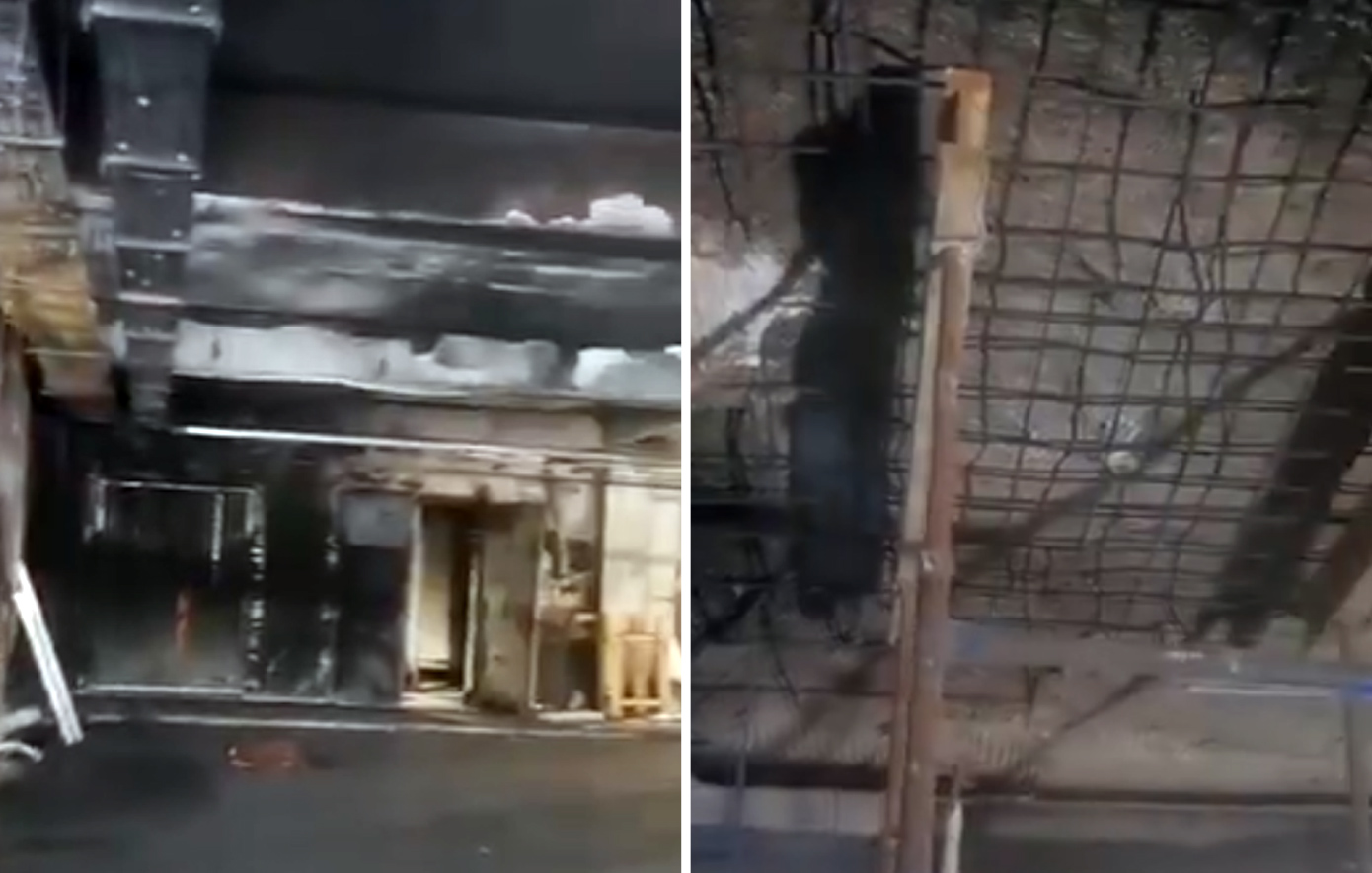 Ξεκίνησε η αποκατάσταση των ζημιών από τη φωτιά στο νοσοκομείο «Άγιος Ανδρέας»