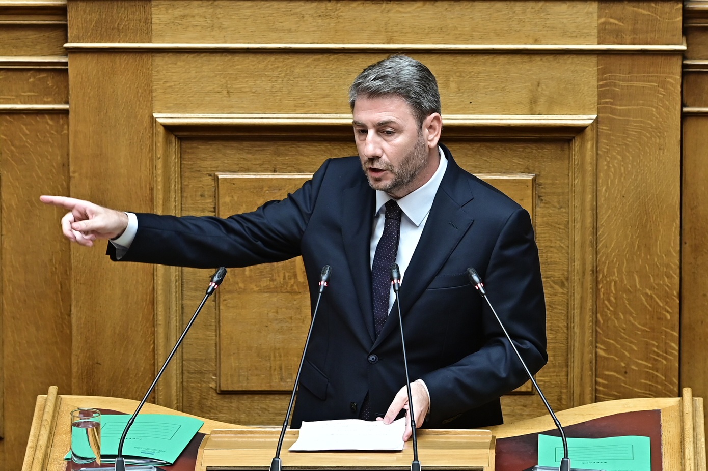Σφοδρή αντίδραση Ανδρουλάκη για τη διαδικασία στη Βουλή: «Δεν αναγνωρίζουμε το αποτέλεσμα»