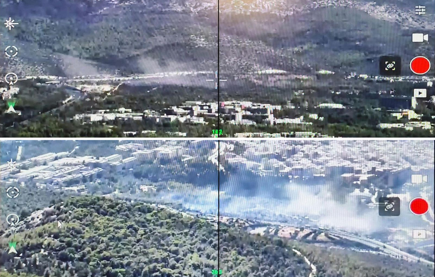 Πώς τα drones και η άμεση επέμβαση της Πυροσβεστικής πρόλαβαν την εξάπλωση της φωτιάς στου Ζωγράφου