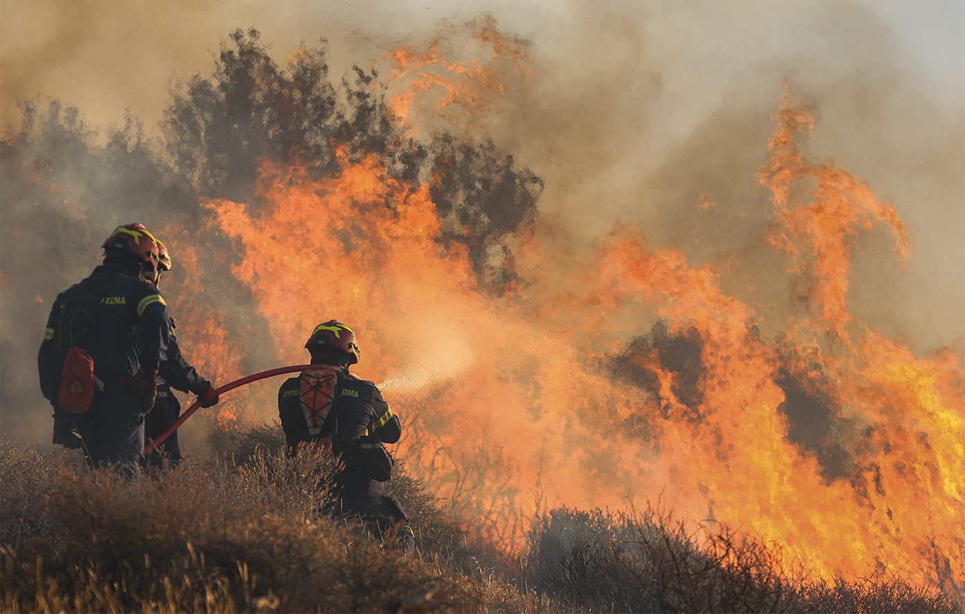 Υψηλός κίνδυνος για φωτιά την Παρασκευή σε Αττική, Κύθηρα, Εύβοια – Ποιες άλλες περιοχές είναι στην κατηγορία 4