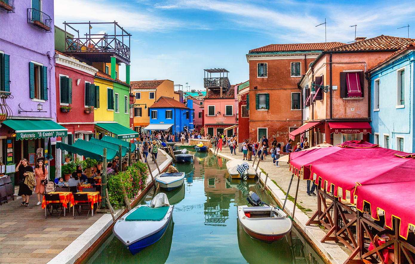 Μπουράνο, Ιταλία