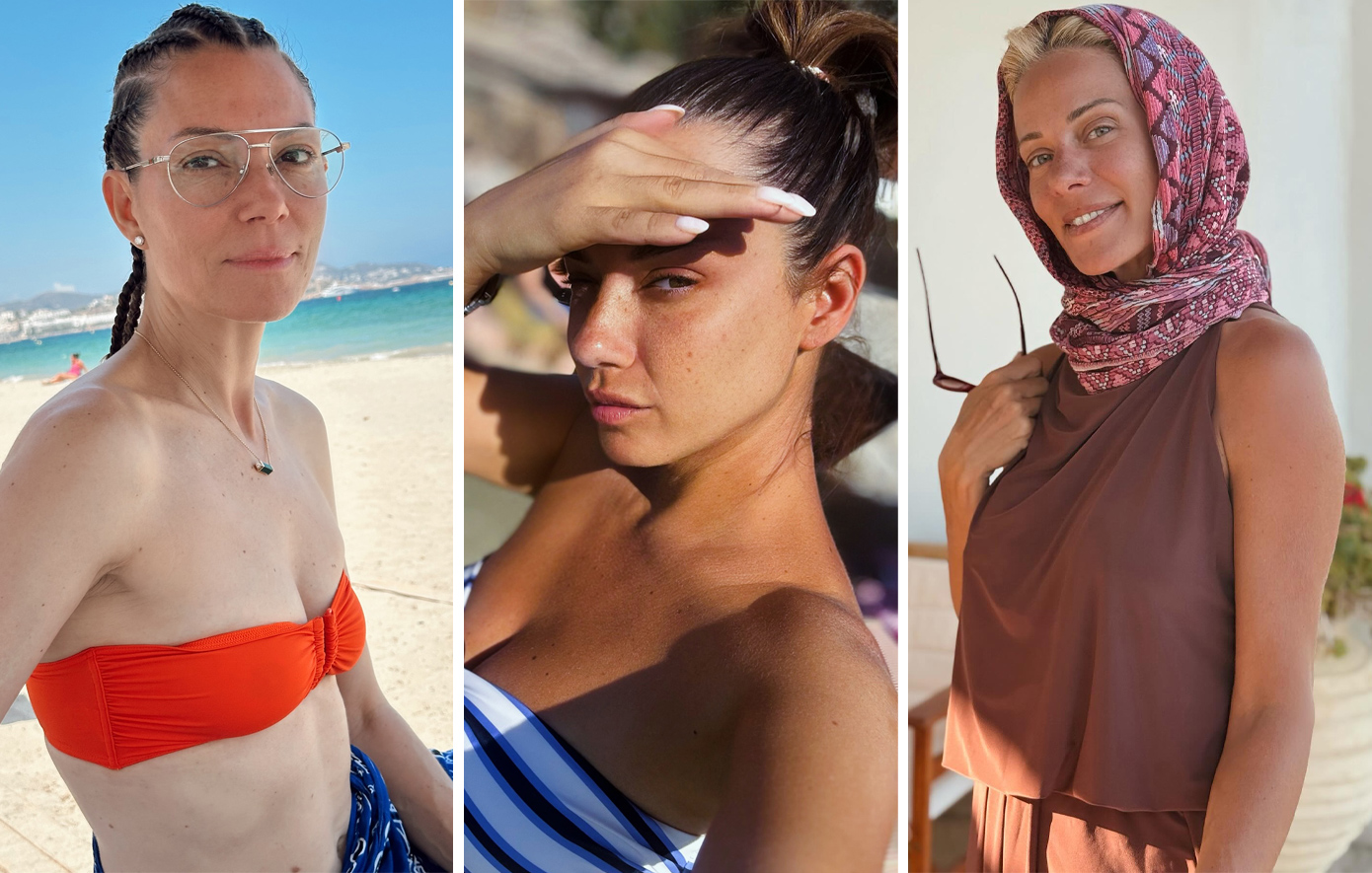 Ελληνίδες celebrities ποζάρουν χωρίς μακιγιάζ από τις διακοπές τους &#8211; Δείτε τις φωτογραφίες
