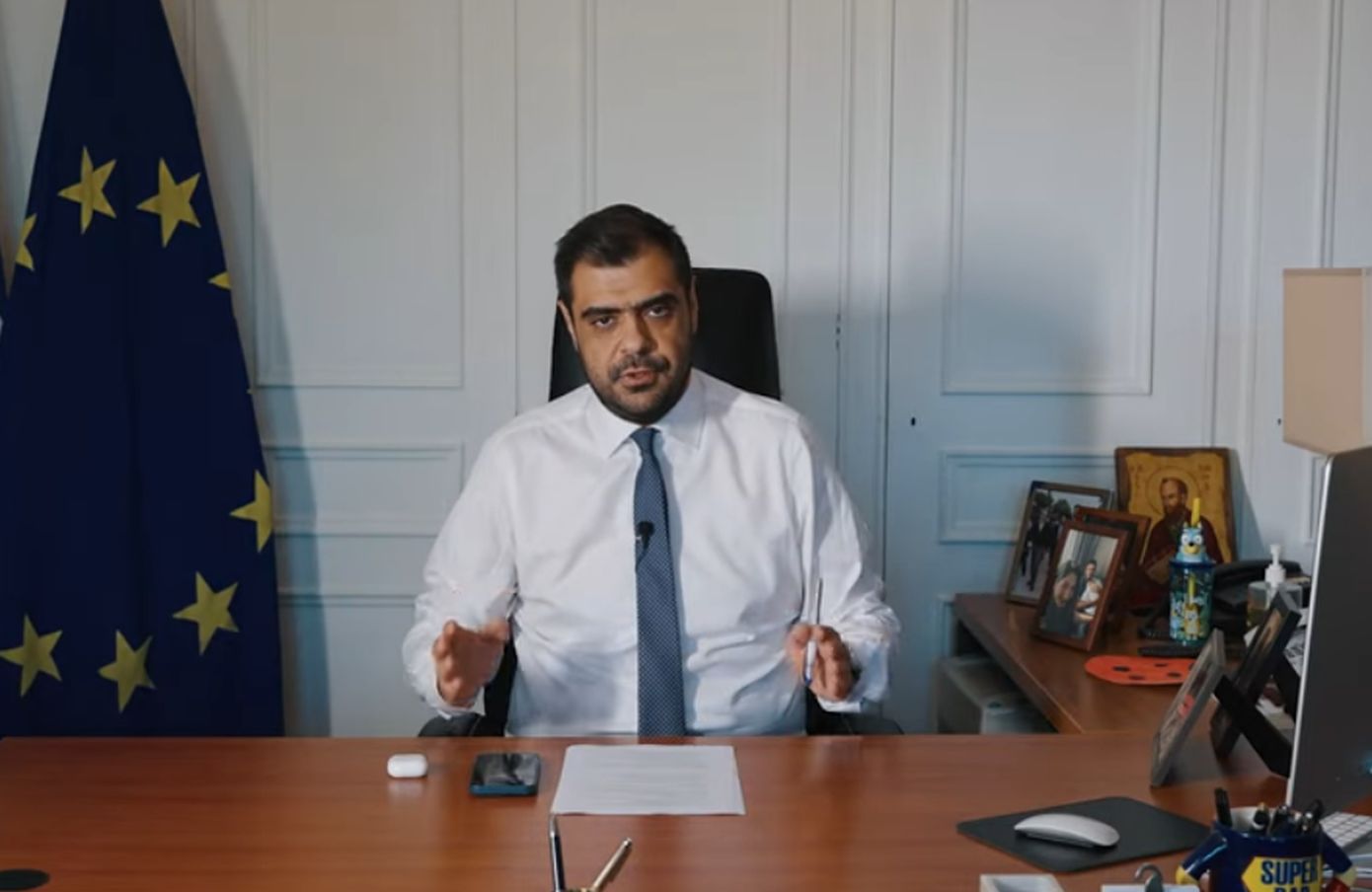Briefing Μαρινάκη για τους πολίτες: Τα μη κρατικά πανεπιστήμια, οι εξελίξεις στη Μέση Ανατολή και οι απαντήσεις σε πιο προσωπικές ερωτήσεις