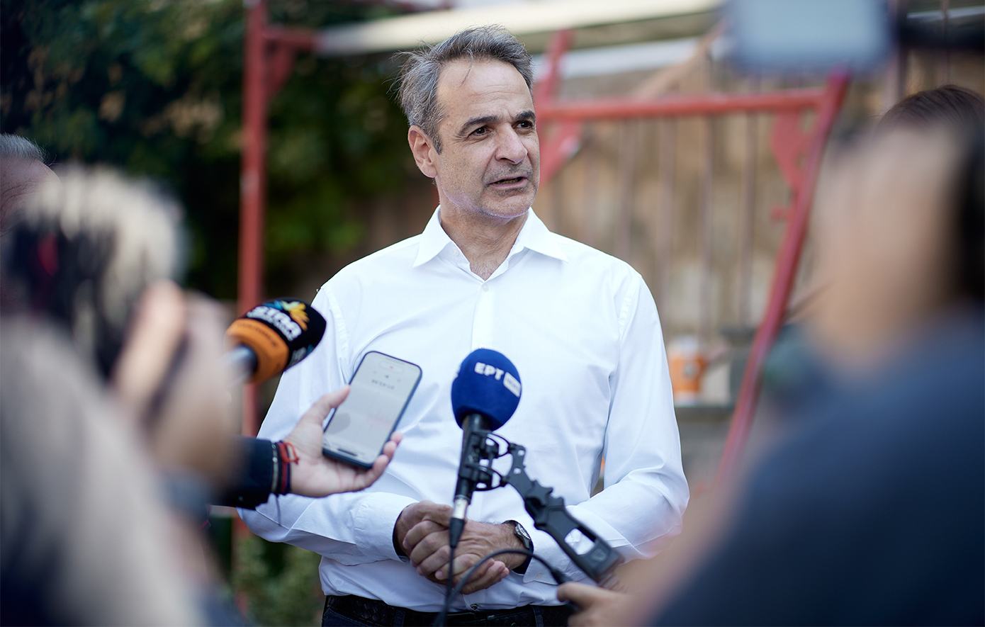 Ο Κυριάκος Μητσοτάκης θα μιλήσει την Παρασκευή σε εκδήλωση για την παράδοση νέων οχημάτων στο πυροσβεστικό σώμα
