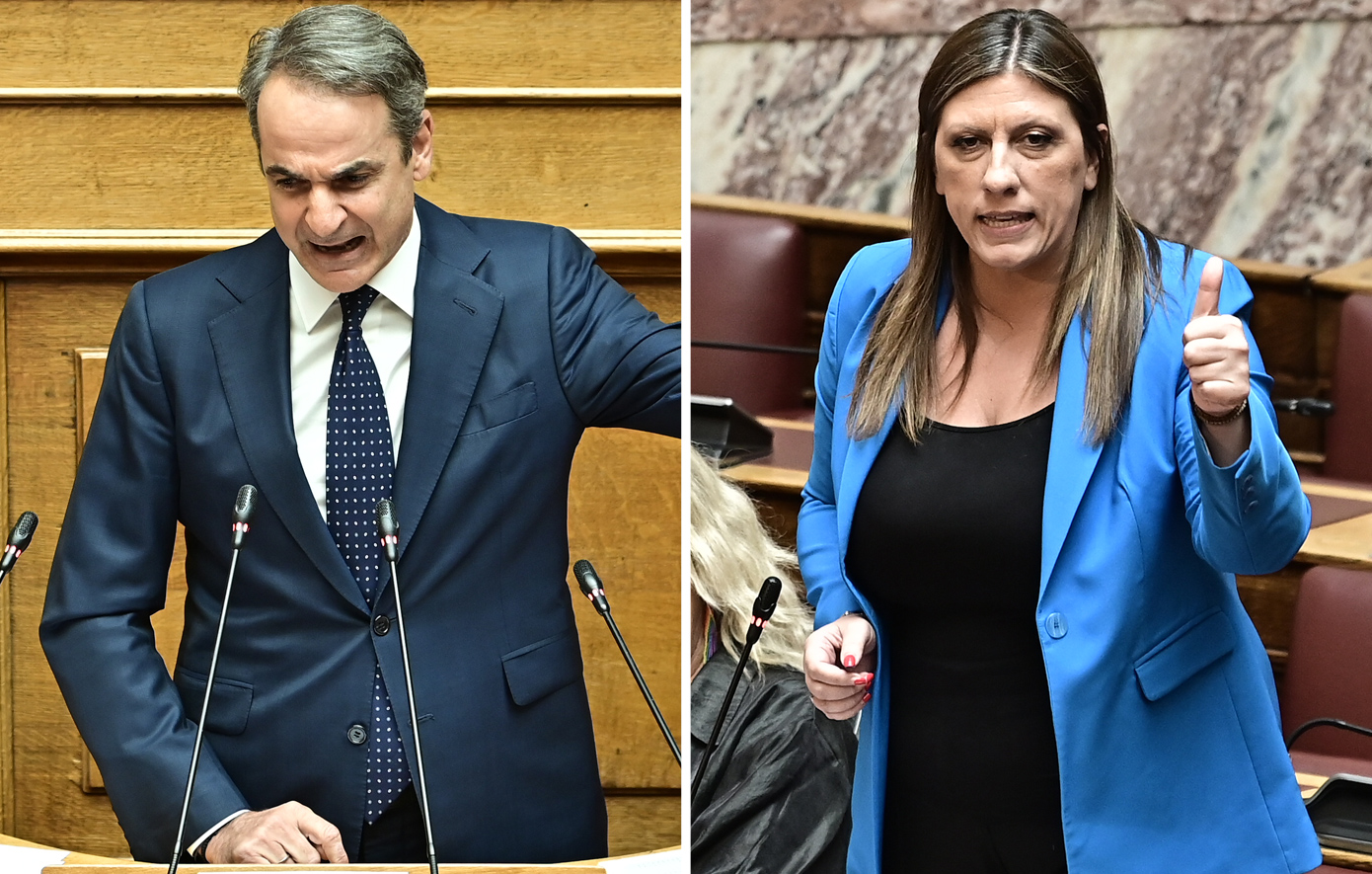 Απάντηση Μητσοτάκη στις φωνές της Ζωής Κωνσταντοπούλου: «Αυτά στο δικαστήριο να τα κάνετε και στους βιαστές που υπερασπίζεστε»