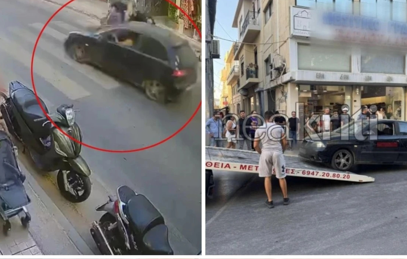Ανήλικος ο οδηγός που παρέσυρε διανομέα στο κέντρο του Ηρακλείου και εξαφανίστηκε &#8211; «Έτρεχε με 100 χλμ./ώρα»