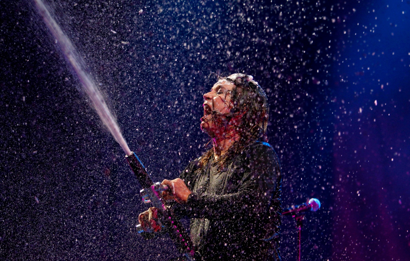 ο Όζι Όσμπορν σε συναυλία