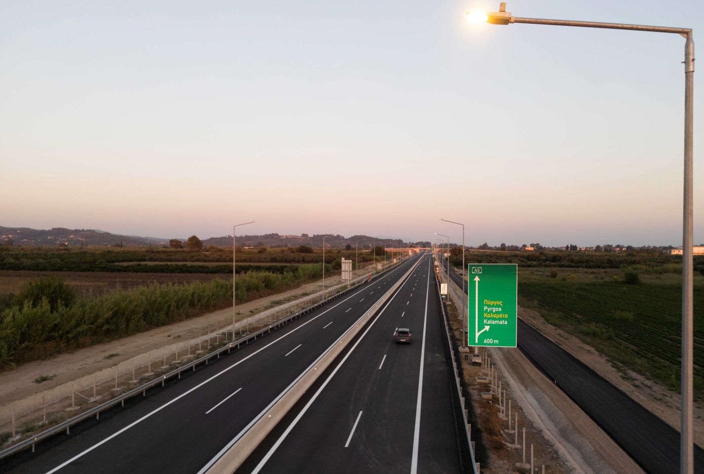 Τα 65 χλμ του νέου αυτοκινητόδρομου Πατρών – Πύργου εγκαινιάζει σήμερα ο Μητσοτάκης