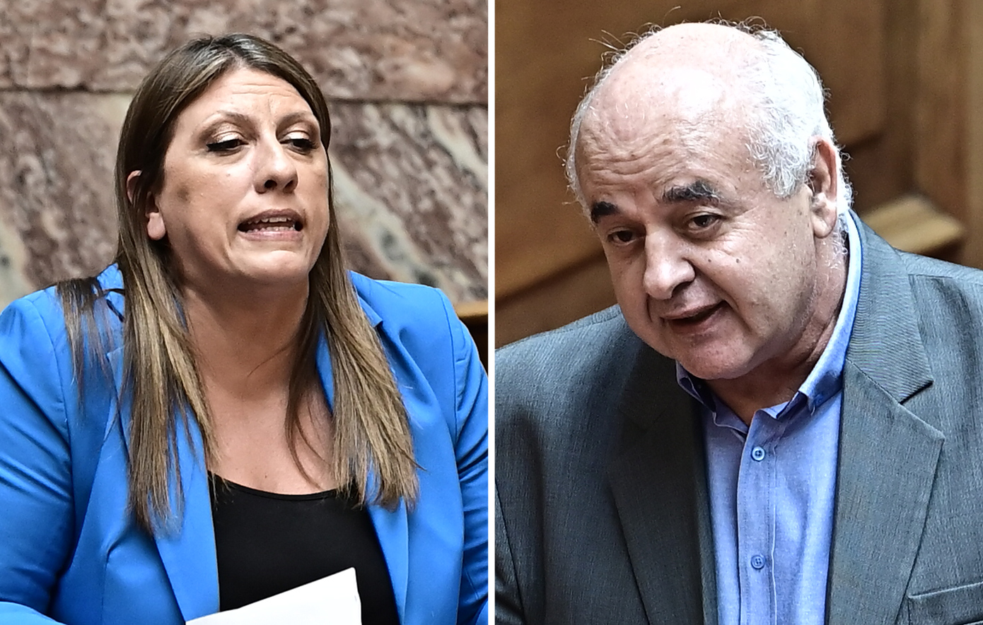 Η Κωνσταντοπούλου αντιπαρατέθηκε και με τον Καραθανασόπουλο του ΚΚΕ, μετά τον Λαμπρούλη