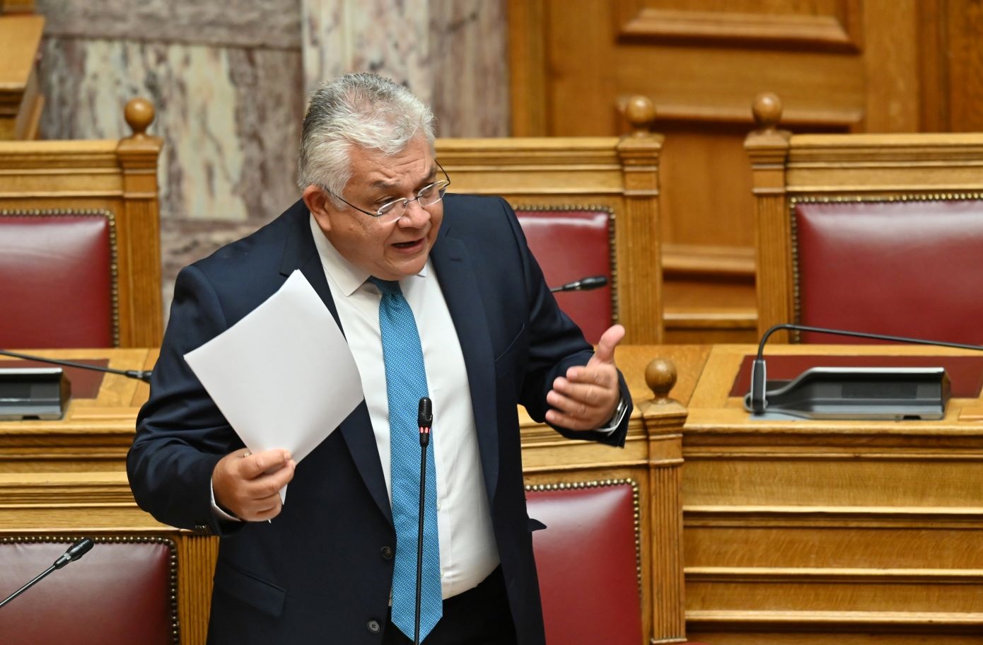 Σκληρή απάντηση Παπαϊωάννου στο ΠΑΣΟΚ για τον καθηγητή Οδυσσέα Ζώρα: «Καλή τύχη στην αντιπολιτευτική τους Οδύσσεια»