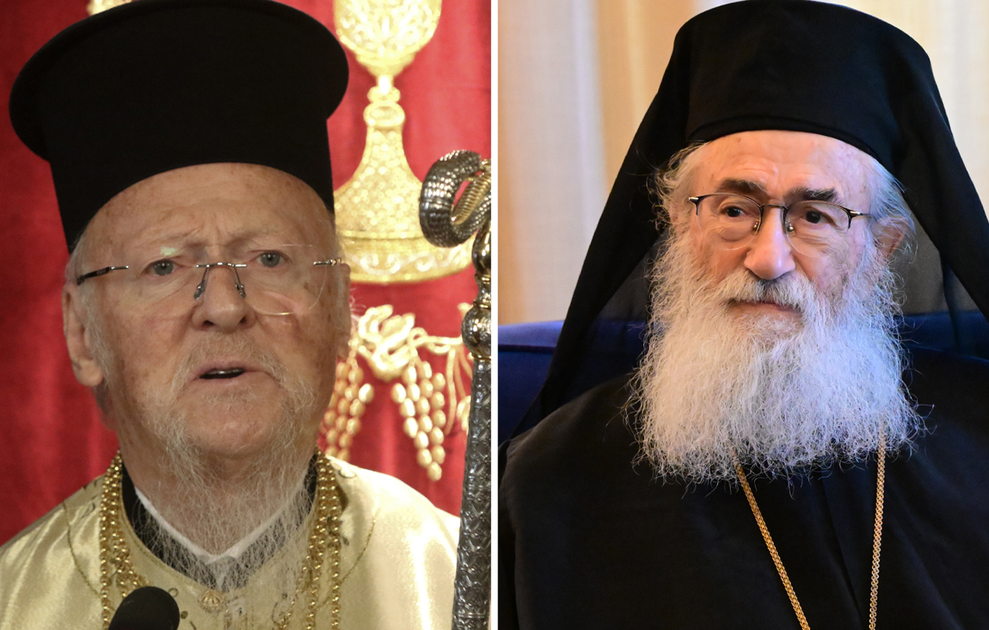 Ο Οικουμενικός Πατριάρχης Βαρθολομαίος στηρίζει τον Δαμιανό: Είναι ο νόμιμος και κανονικός Αρχιεπίσκοπος της Ιεράς Μονής Σινά