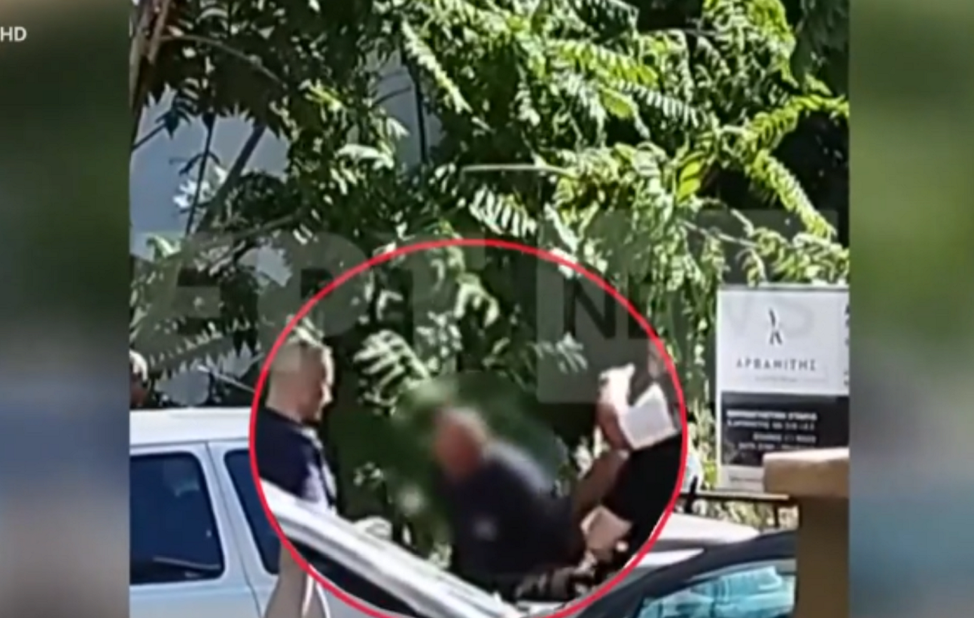 Γυναικοκτονία στο Βόλο: Βίντεο με τη σύλληψη του 40χρονου &#8211; «Δεν μετανιώνω, της άξιζε»
