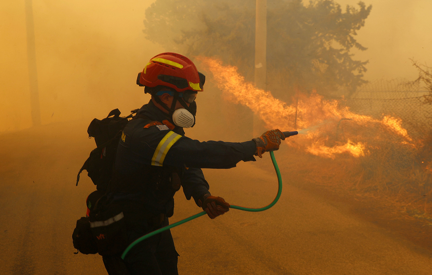 Πυροσβεστική: 55 αγροτοδασικές φωτιές το τελευταίο 24ωρο