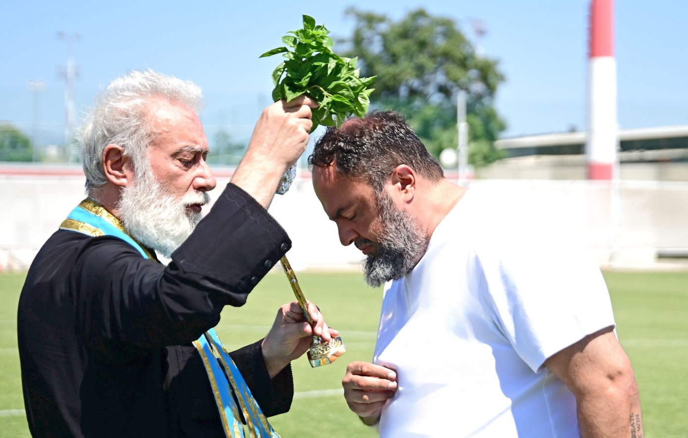 Ολυμπιακός: Παρουσία Μαρινάκη ο αγιασμός για τη νέα σεζόν