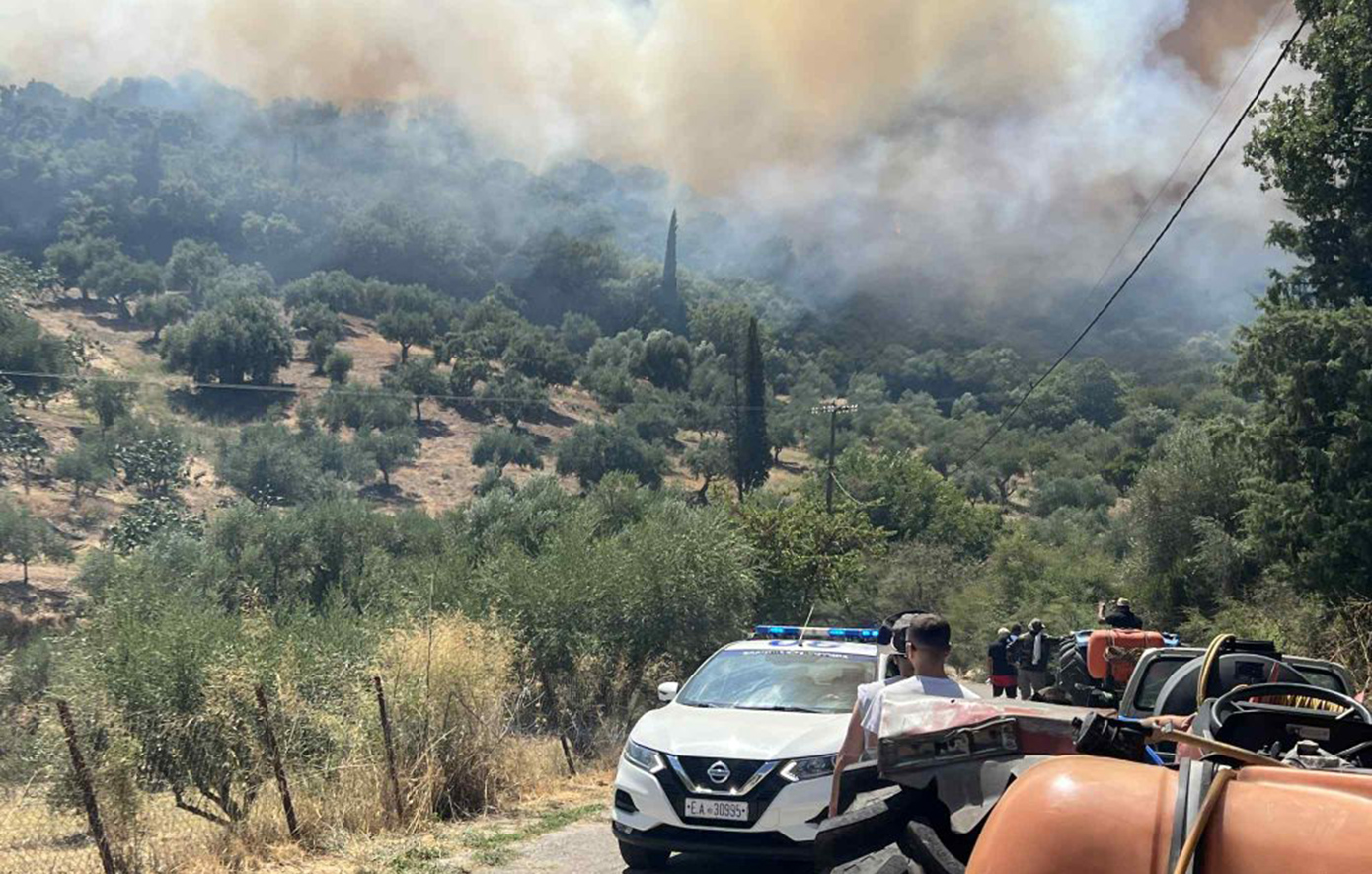 Ισχυροί άνεμοι και ζέστη σήμερα σε πολλές περιοχές της χώρας &#8211; Υψηλός ο κίνδυνος πυρκαγιάς