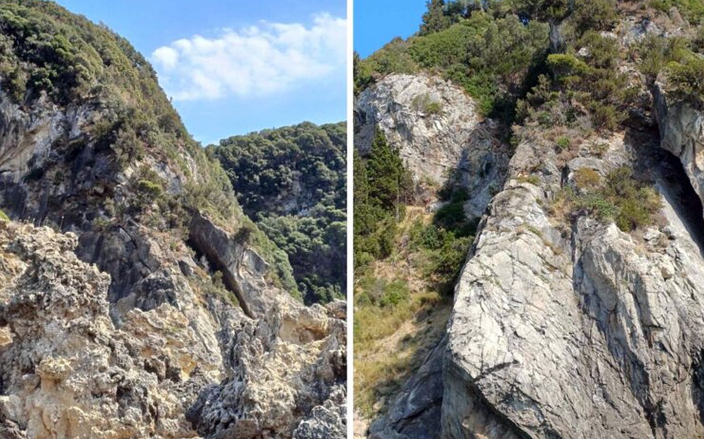 Επιχείρηση διάσωσης νεαρού τουρίστα που εγκλωβίστηκε κάτω από το μοναστήρι της Παλαιοκαστρίτσας