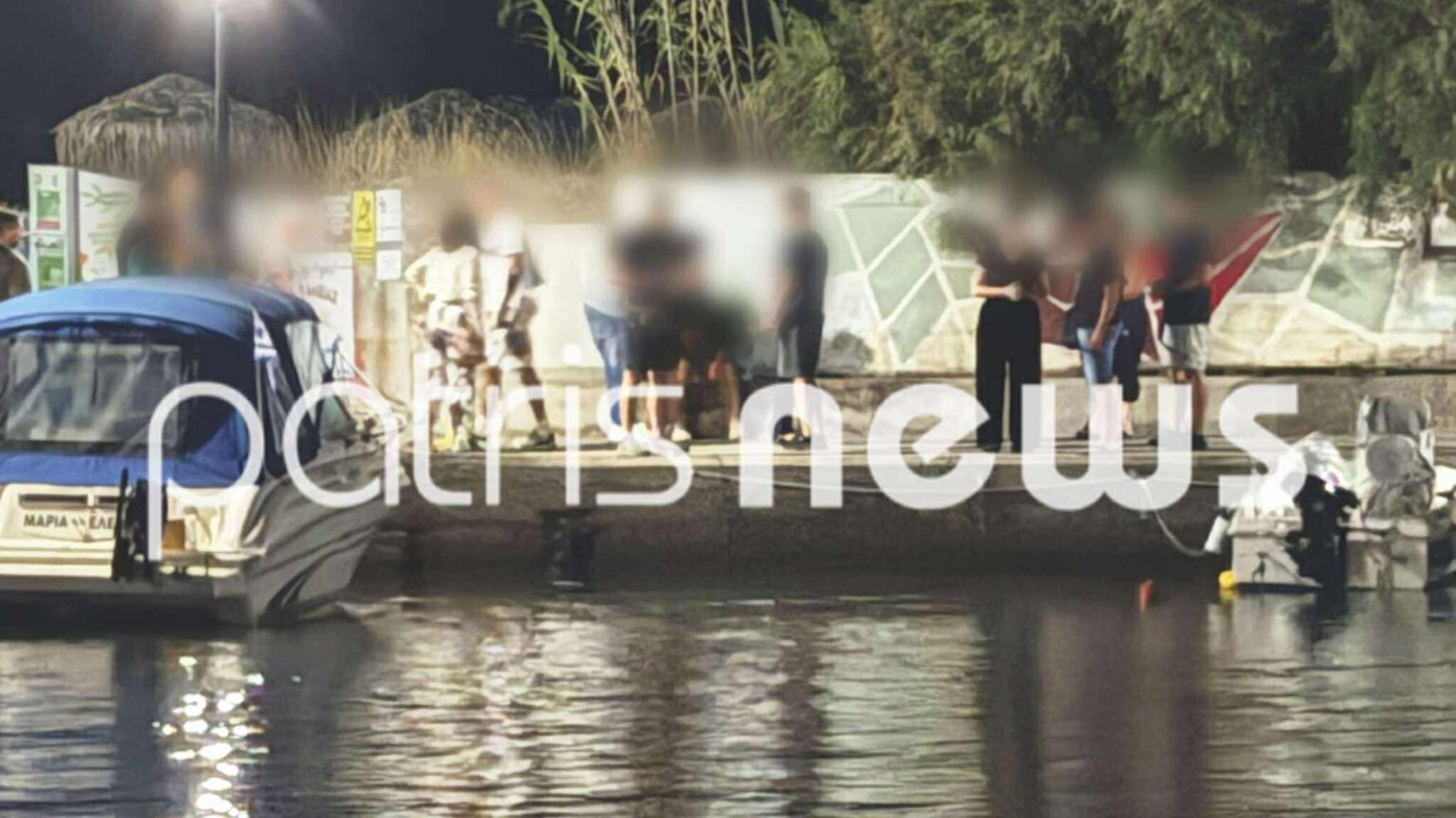 Μηχανάκι προσέκρουσε στην προστατευτική αλυσίδα σε λιμάνι της Πάτρας και κατέληξε μέσα στην θάλασσα