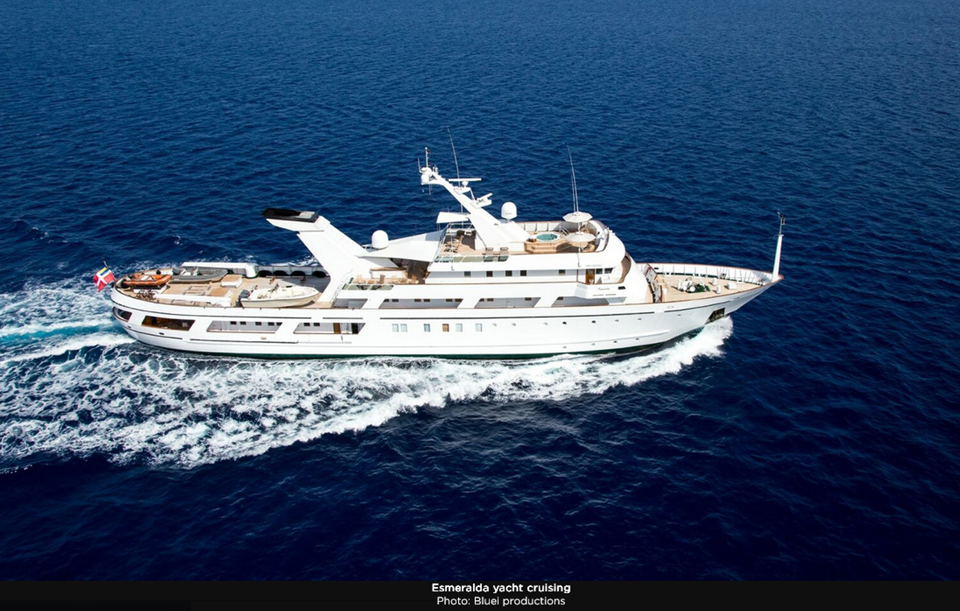 Πωλητήριο στην επιβλητική θαλαμηγό “Esmeralda” του Πόλυ και της Ρόζμαρι Χατζηιωάννου &#8211; Στα 14 εκατομμύρια ευρώ το τίμημα