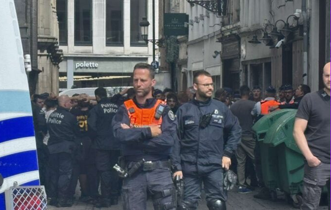 Προσαγωγές οπαδών της ΑΕΚ στις Βρυξέλλες