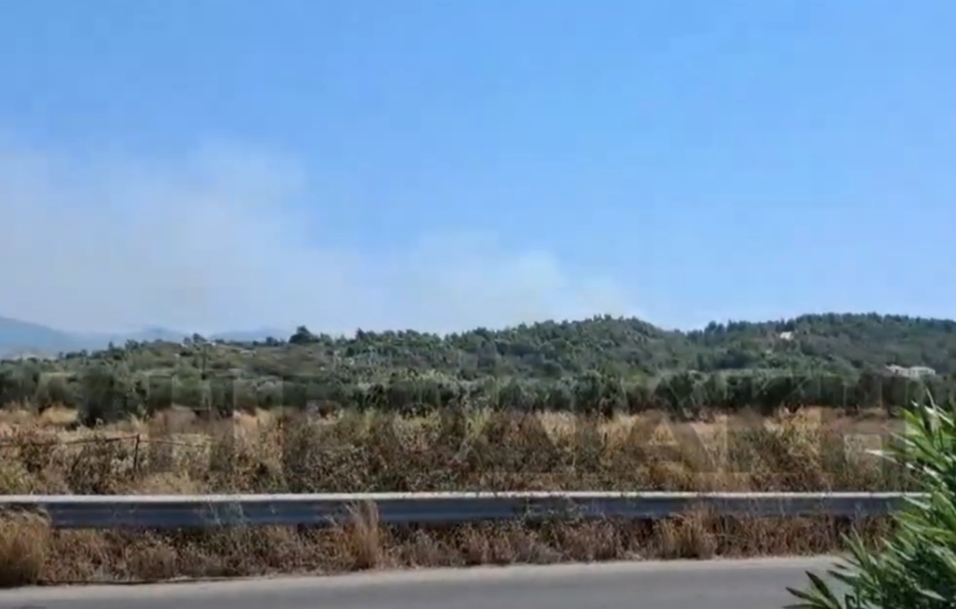 Φωτιά τώρα μεταξύ Σορωνής και Φανών στη Ρόδο – Επιχειρούν 3 αεροσκάφη