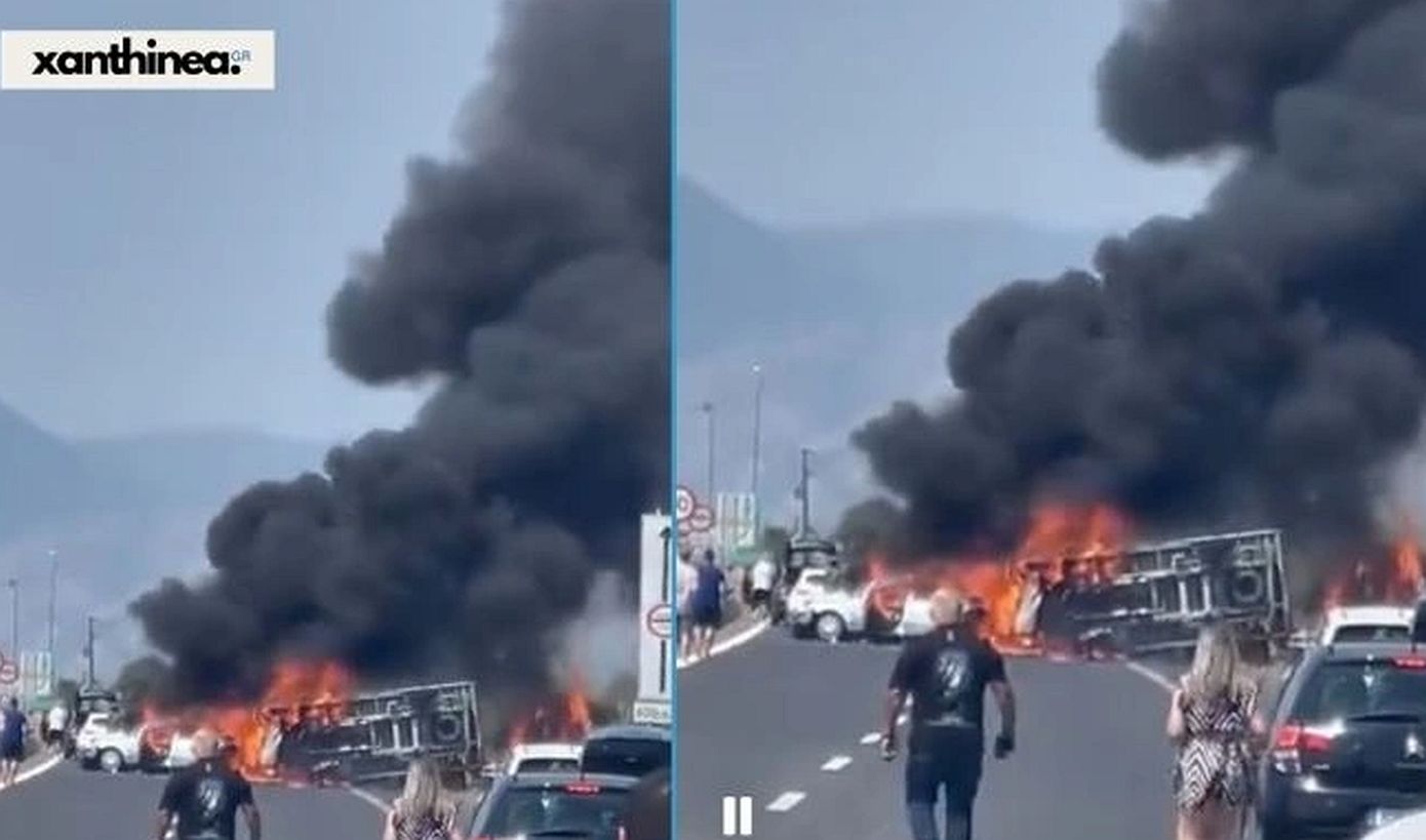 Σταθερή η κατάσταση του οδηγού του φορτηγού που ενεπλάκη στο τραγικό τροχαίο στην Εγνατία &#8211; Δύο εγκαυματίες έλαβαν εξιτήριο