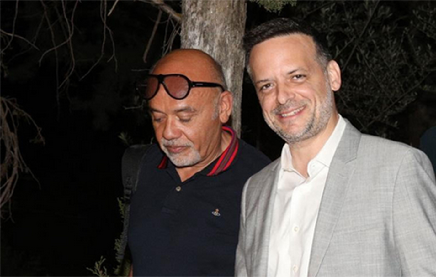 Christian Louboutin: Η υπόσχεση που έδωσε στον Χάρη Δούκα κατά τη συνάντησή τους στην Επίδαυρο