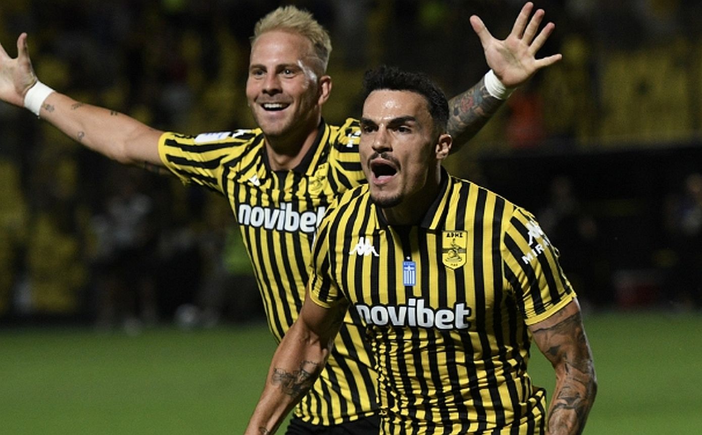 Stoiximan Super League: Οι στόπερ του Άρη υπέγραψαν το πρώτο τρίποντο &#8211; Οι κίτρινοι νίκησαν 2-0 τον Βόλο στο Χαριλάου
