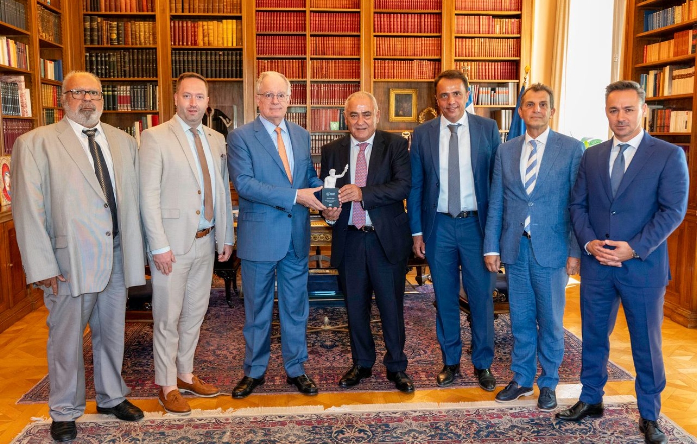 Συνάντηση αντιπροσωπείας του ΕΕΑ με τον Πρόεδρο της Δημοκρατίας