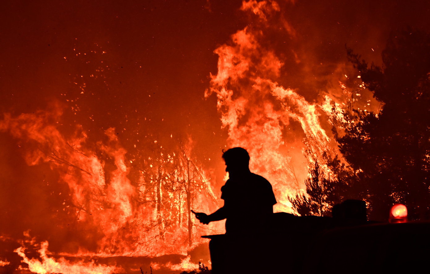 Φωτιά σε χαμηλή βλάστηση στο Πόρτο Λάγος