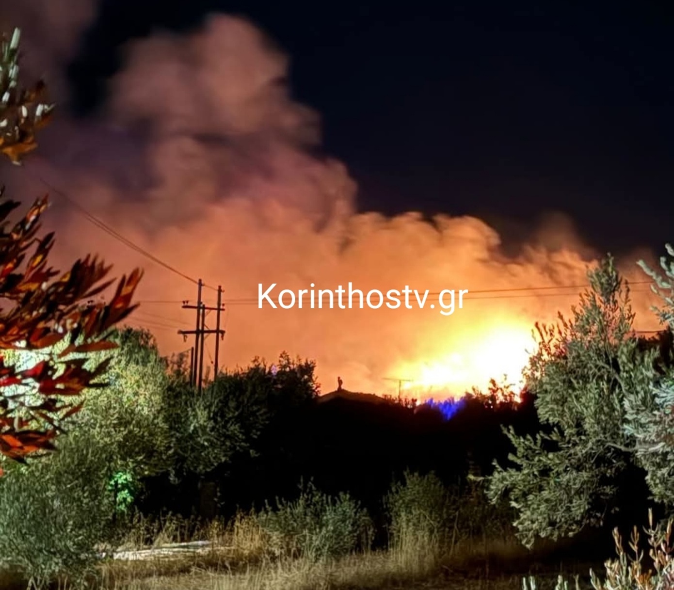 Υπό έλεγχο η πυρκαγιά σε αγροτική έκταση στην Κοριθνία